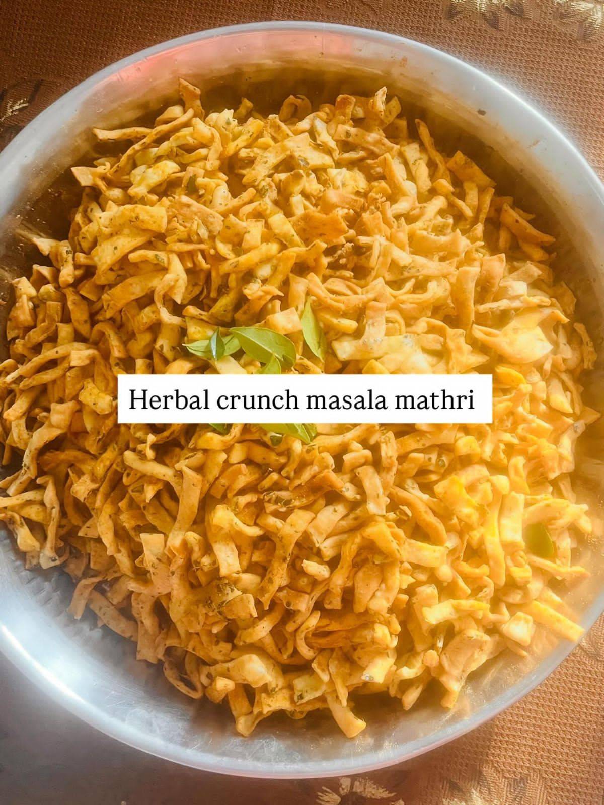 Homemade Moong Masala Mathri – Crispy & Spicy Tea Time Snack